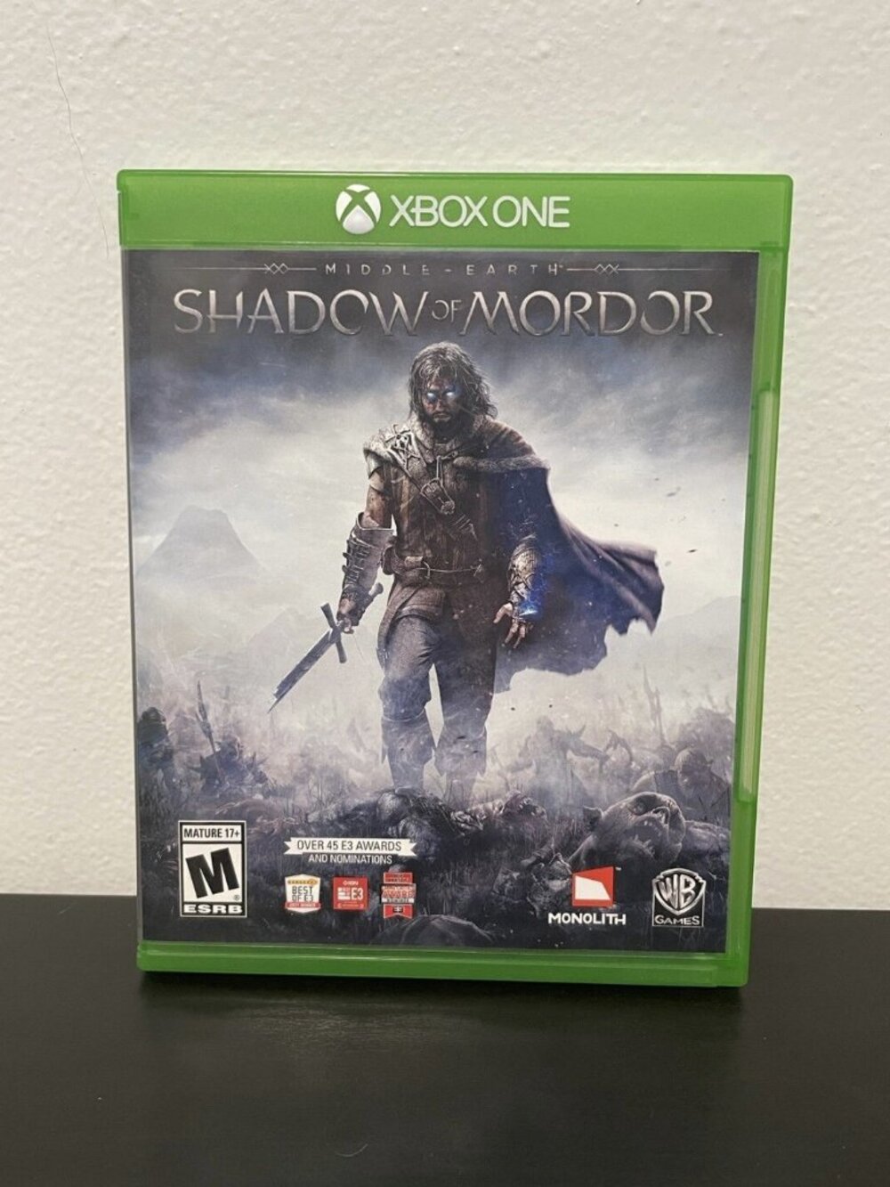 Middle Earth Shadow Of Mordor Xbox One CIB LOTR Hobbit Video Game